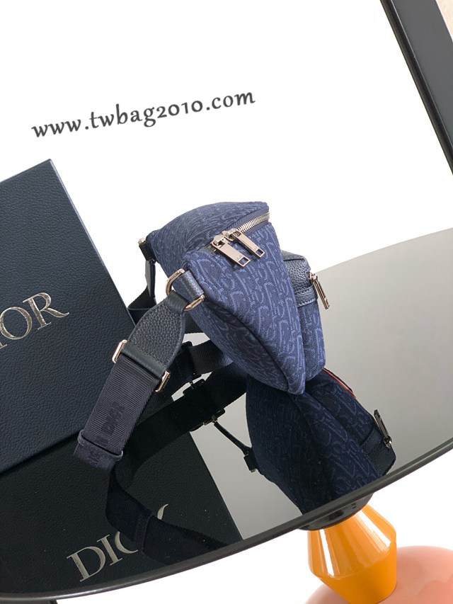 Dior专柜新款AND KAWS限定系列迪奥高仿原单Rider2.0拉链式腰包 djfk1730
